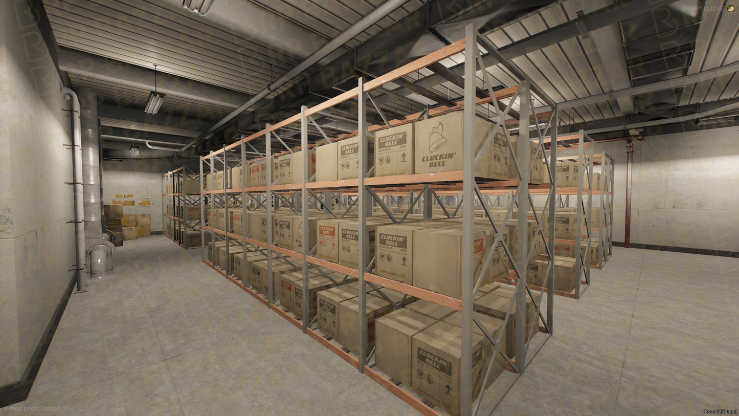 Warehouse Job Location FiveM MLO — GTA RP Interior — ESX QB QBOX — RPBazzar
