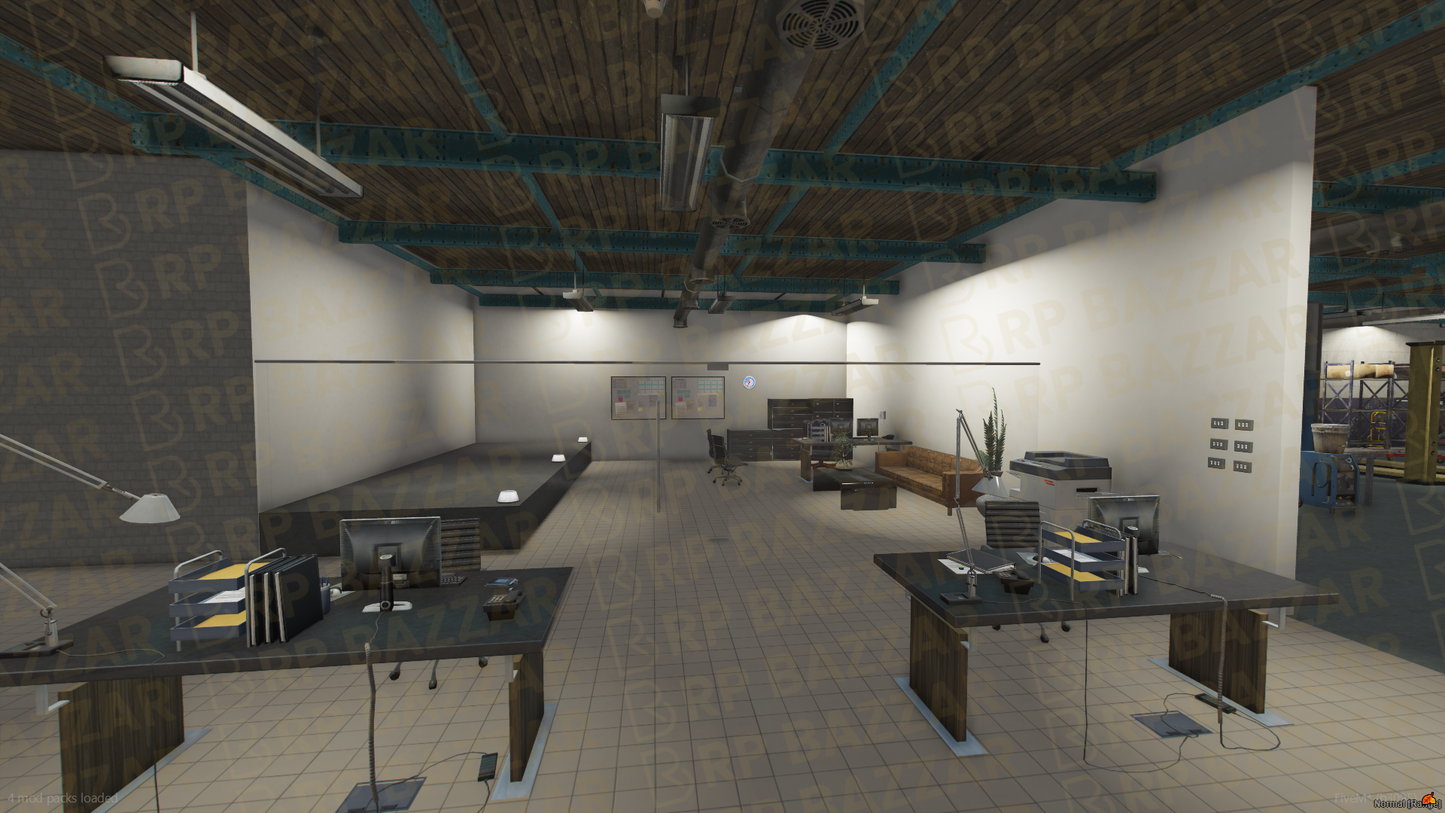 Gleaming Vehicle Shop FiveM MLO — GTA RP Interior — ESX QB QBOX — RPBazzar