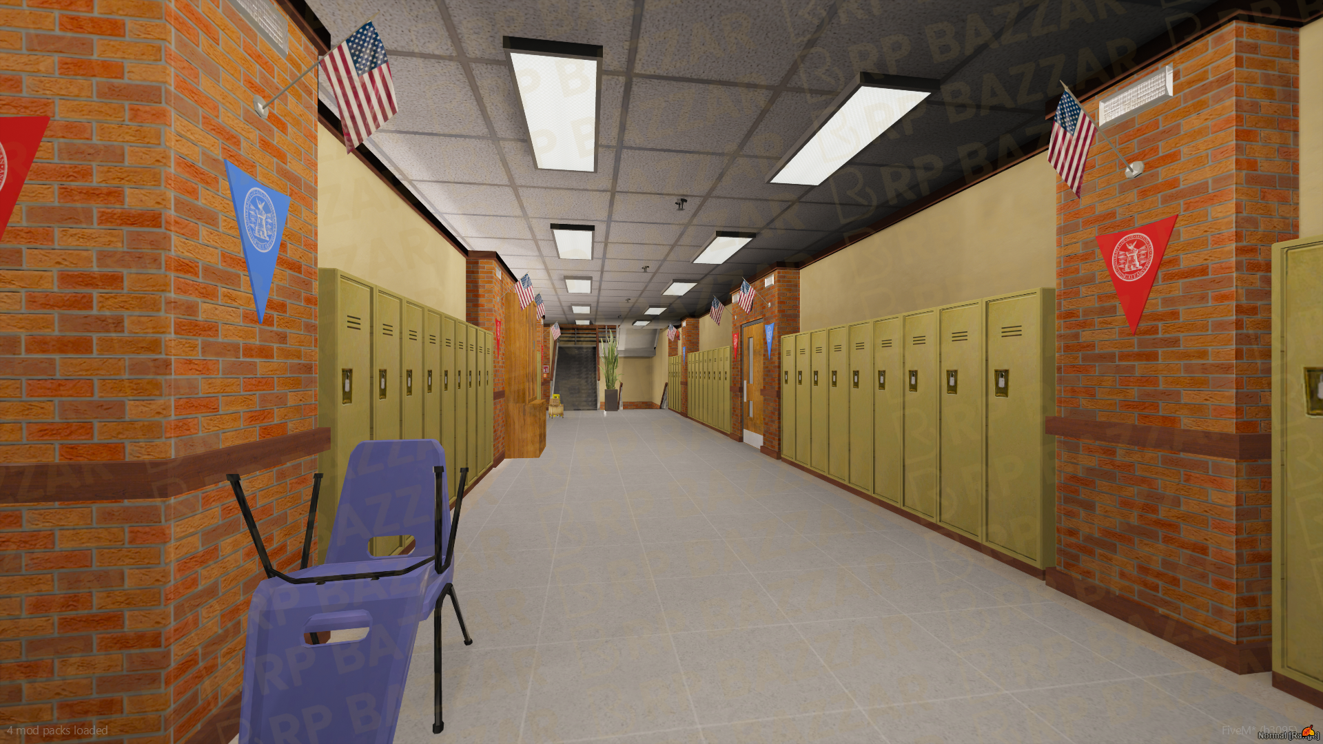 Modern School & University FiveM MLO — GTA RP Interior — ESX QB QBOX — RPBazzar