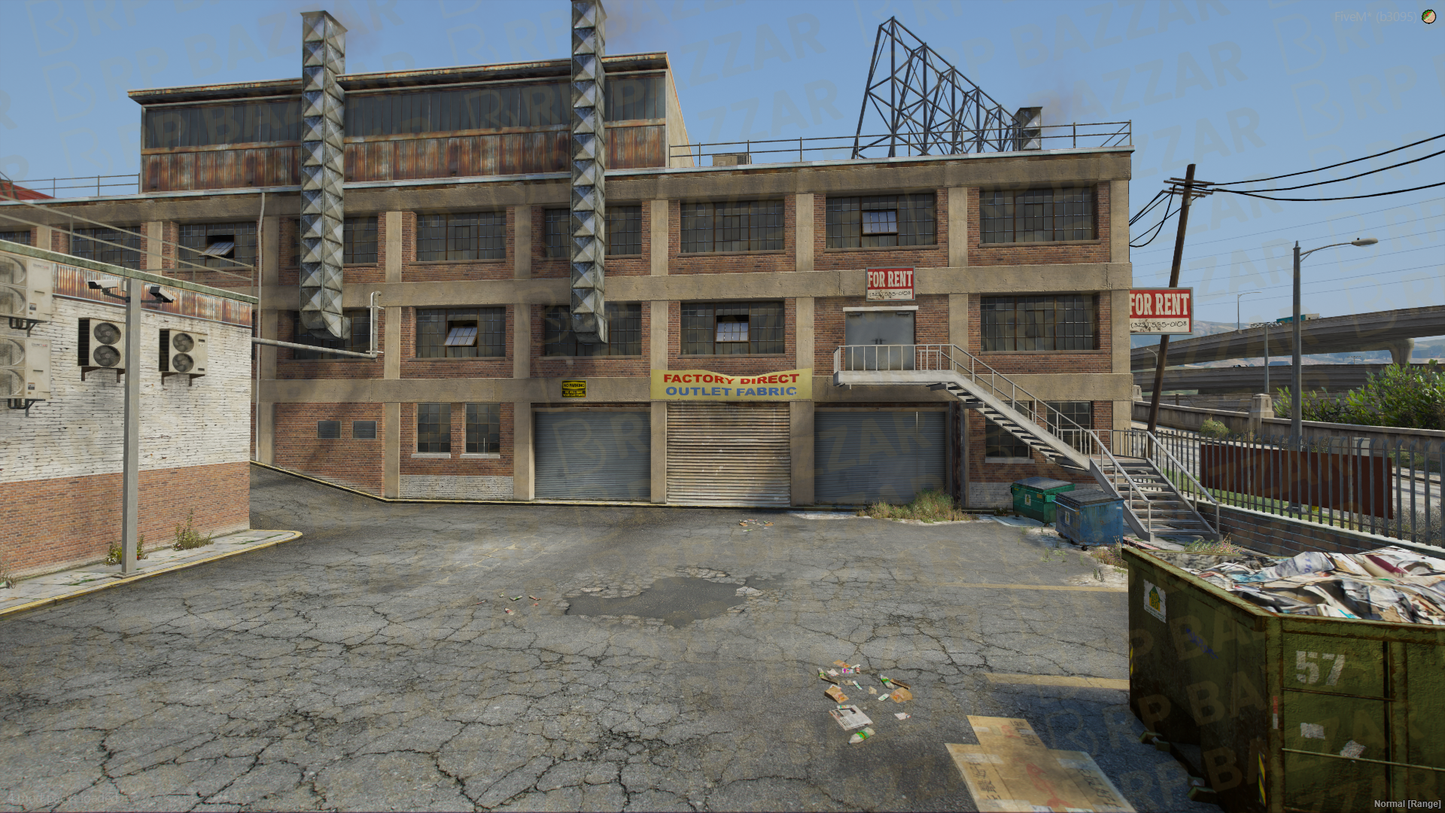 Industrial Repair Station FiveM MLO — GTA RP Interior — ESX QB QBOX — RPBazzar
