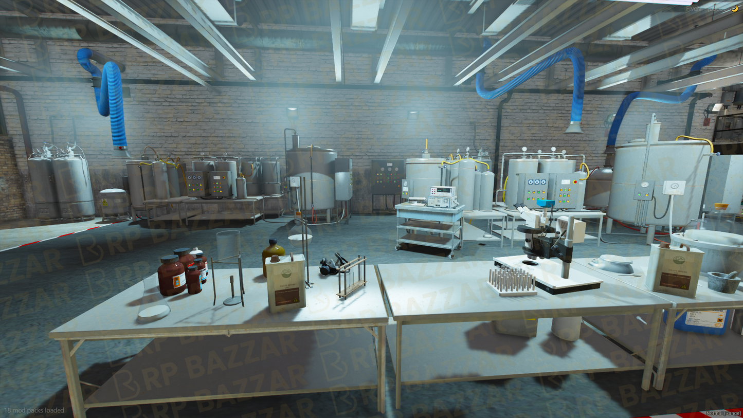 Concealed Drug Lab FiveM MLO — GTA RP Interior — ESX QB QBOX — RPBazzar