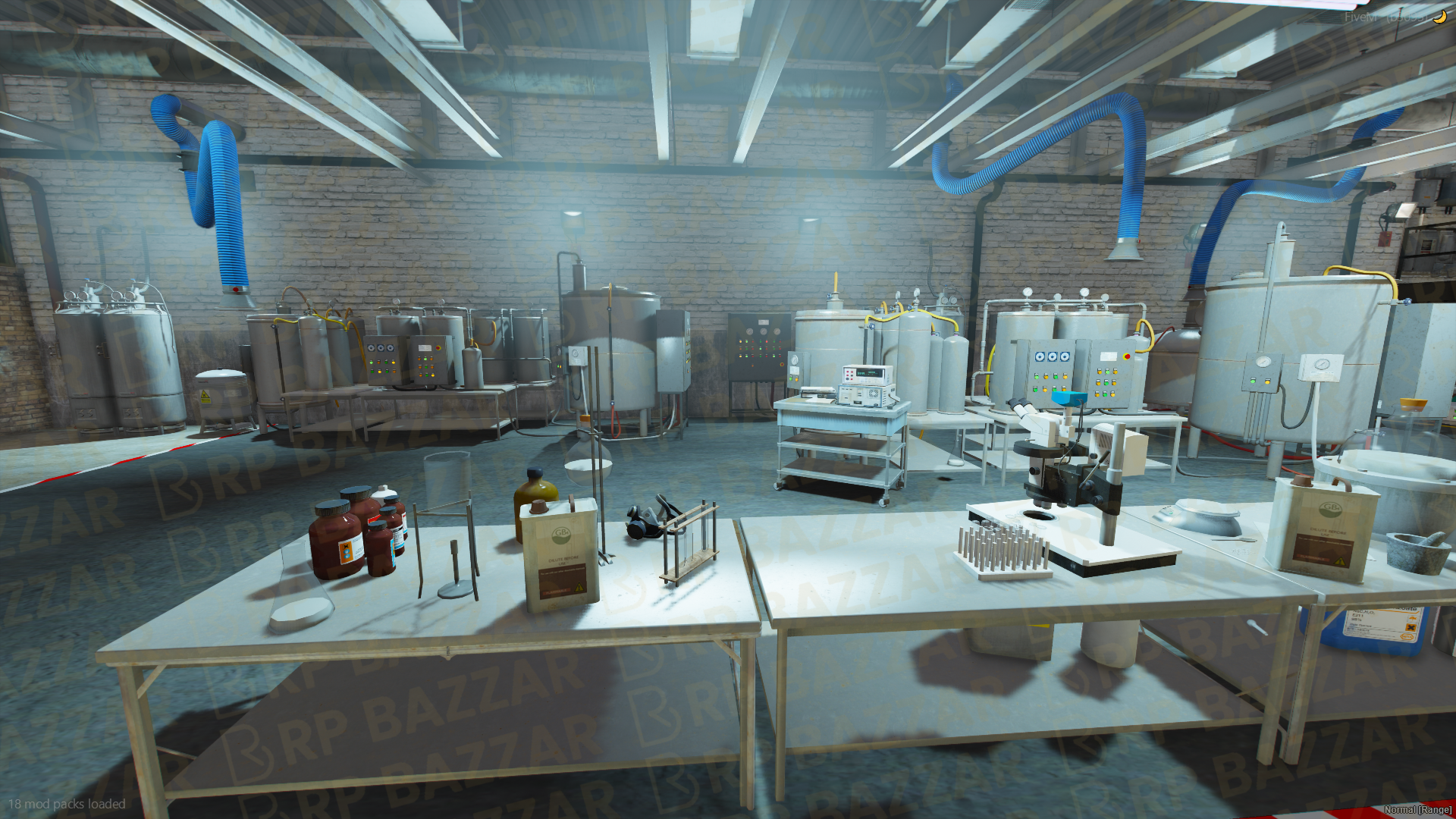 Concealed Drug Lab FiveM MLO — GTA RP Interior — ESX QB QBOX — RPBazzar