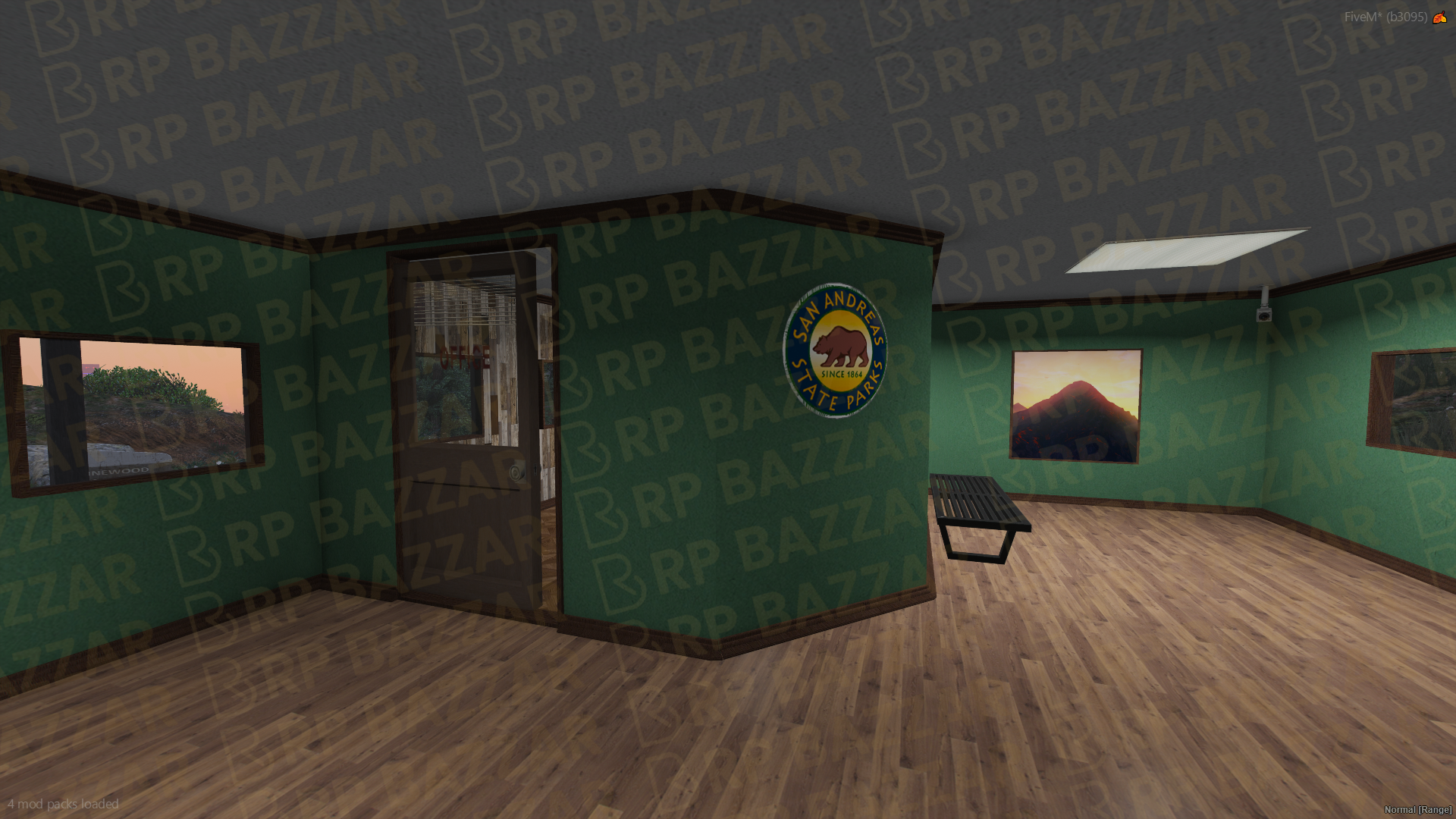 Wilderness Park Ranger FiveM MLO — GTA RP Interior — ESX QB QBOX — RPBazzar