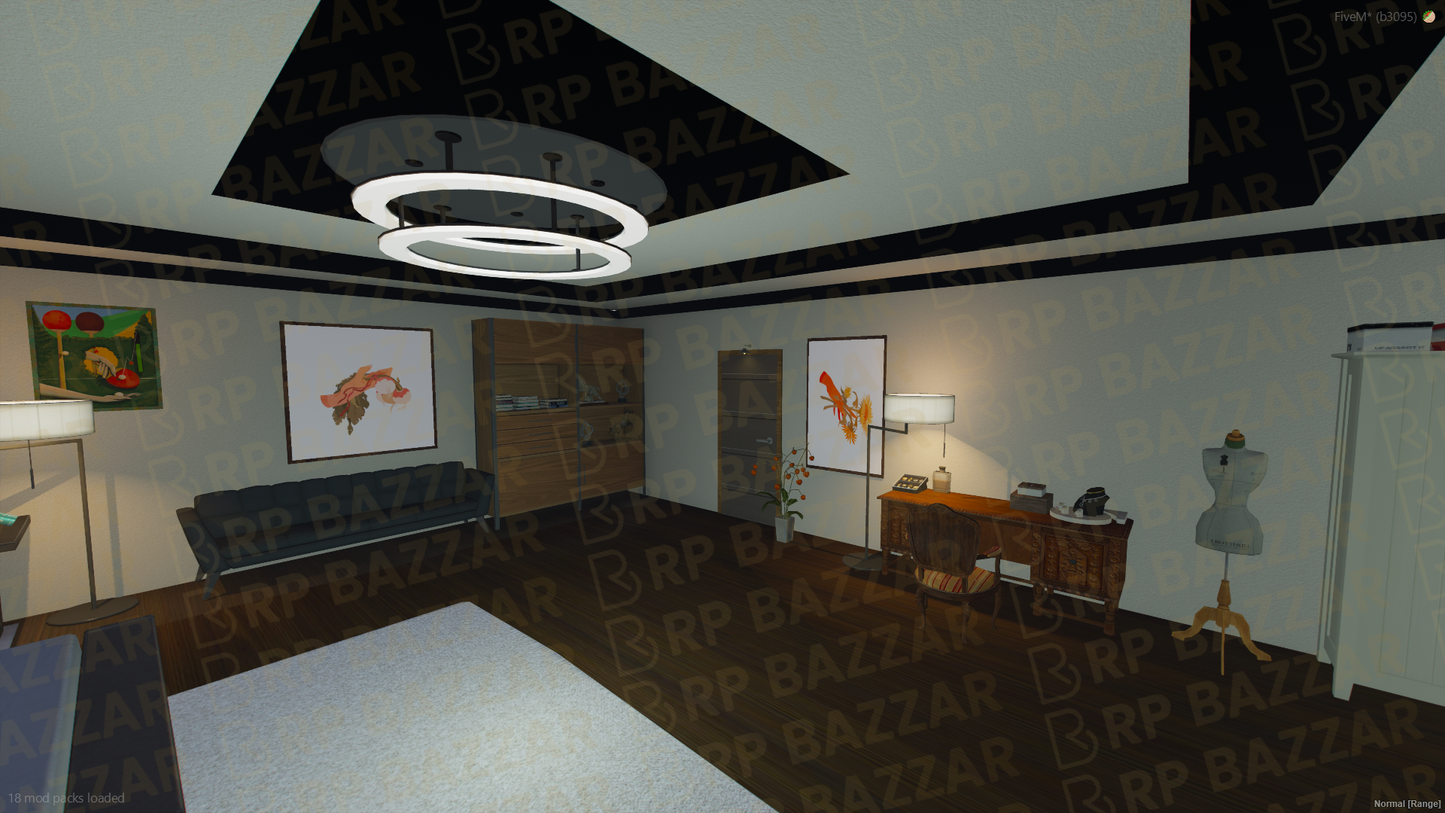 Coastal Mansion FiveM MLO — GTA RP Interior — ESX QB QBOX — RPBazzar