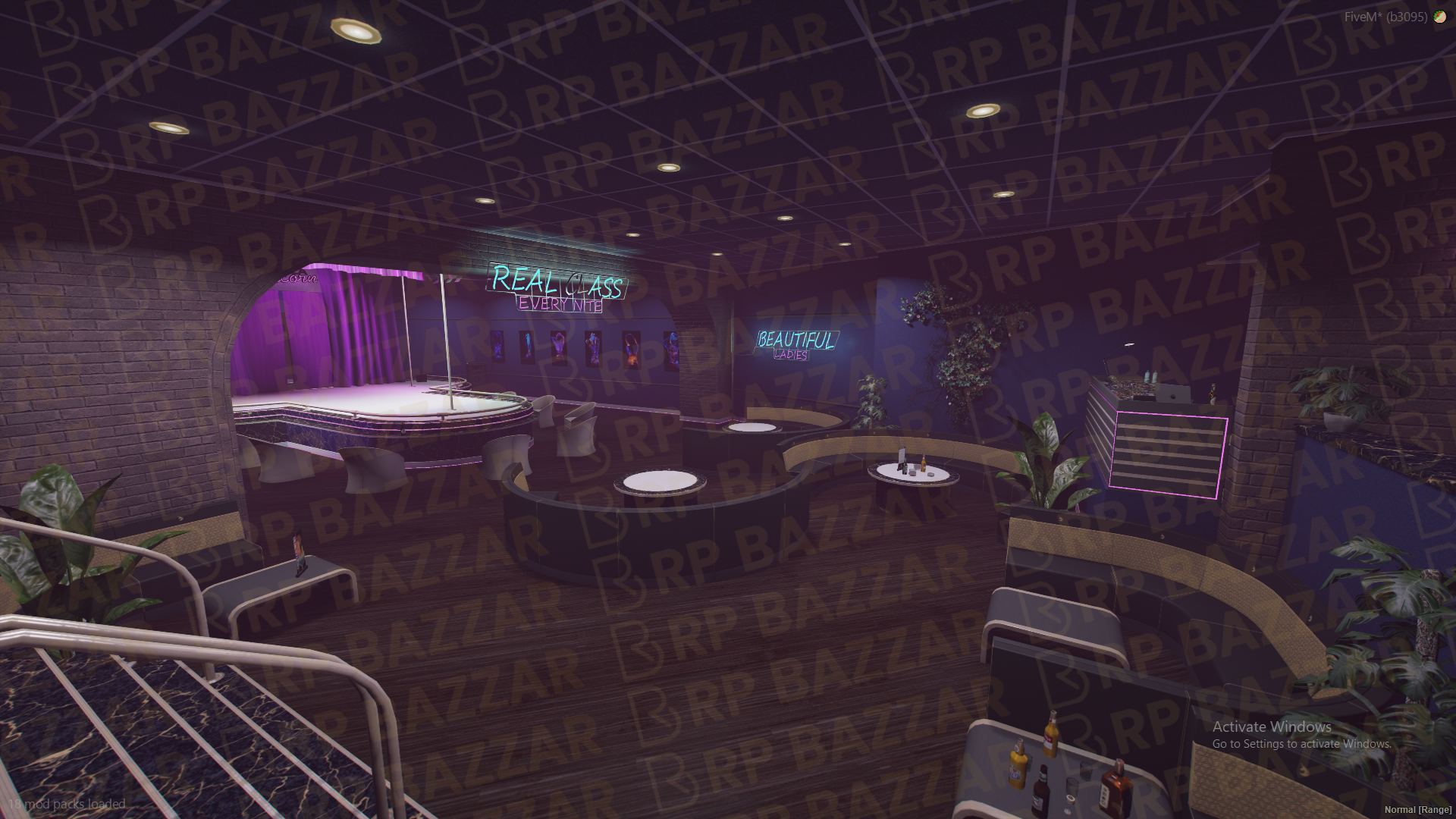 Downtown Nightclub FiveM MLO — GTA RP Interior — ESX QB QBOX — RPBazzar