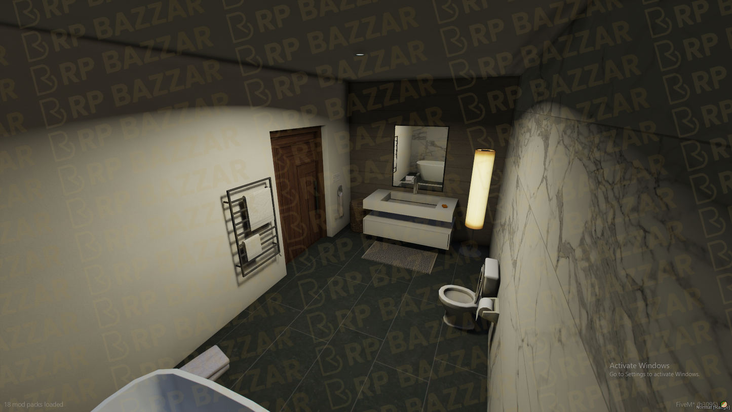 Abandoned Mansion FiveM MLO — GTA RP Interior — ESX QB QBOX — RPBazzar
