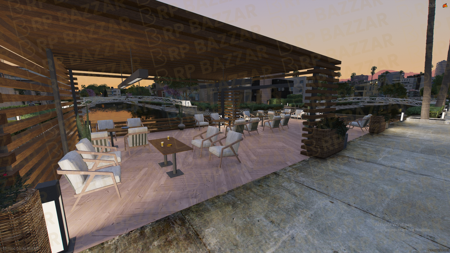 Classic Cantina FiveM MLO — GTA RP Interior — ESX QB QBOX — RPBazzar