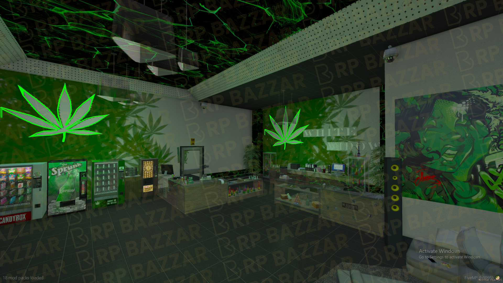 Classic Weed Store FiveM MLO — GTA RP Interior — ESX QB QBOX — RPBazzar