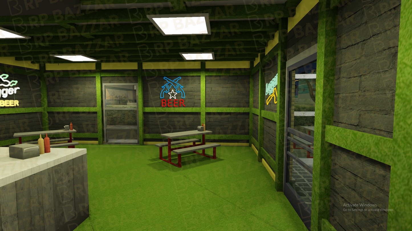 Luxury Steakhouse FiveM MLO — GTA RP Interior — ESX QB QBOX — RPBazzar