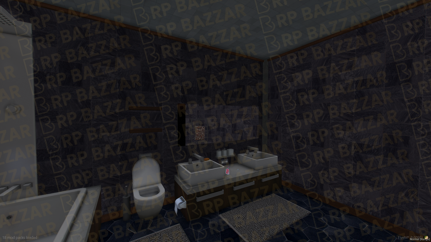 Rooftop Apartment FiveM MLO — GTA RP Interior — ESX QB QBOX — RPBazzar