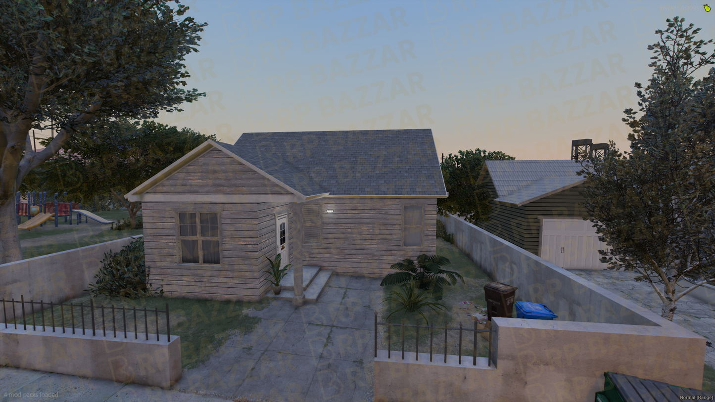 Concealed Gang Exterior FiveM MLO — GTA RP Interior — ESX QB QBOX — RPBazzar