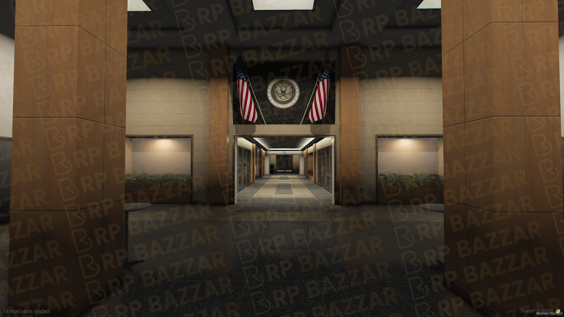 Formal City Hall FiveM MLO — GTA RP Interior — ESX QB QBOX — RPBazzar