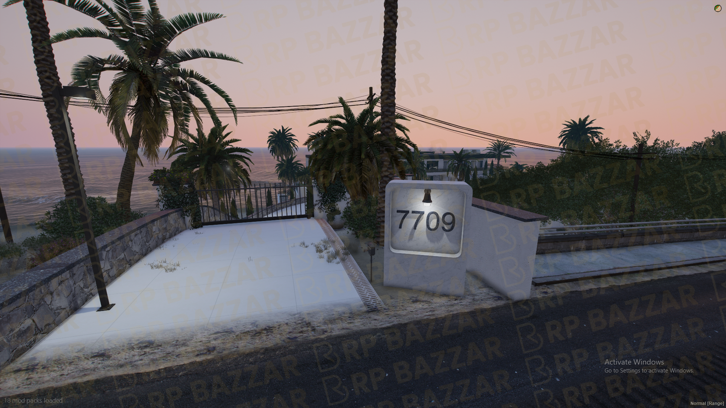 Tropical Mansion FiveM MLO — GTA RP Interior — ESX QB QBOX — RPBazzar