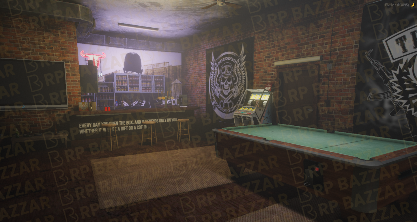 Cypress Gang Block FiveM MLO — GTA RP Interior — ESX QB QBOX — RPBazzar