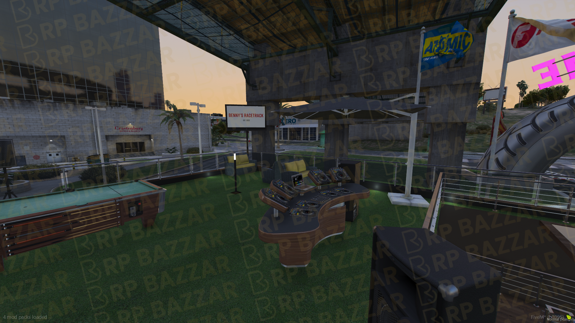 Pro Race Track FiveM MLO — GTA RP Interior — ESX QB QBOX — RPBazzar