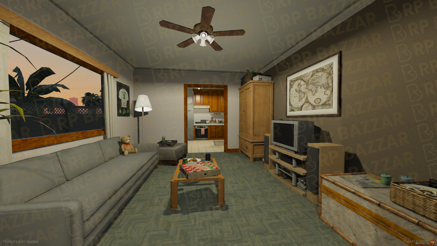 Custom House FiveM MLO — GTA RP Interior — ESX QB QBOX — RPBazzar