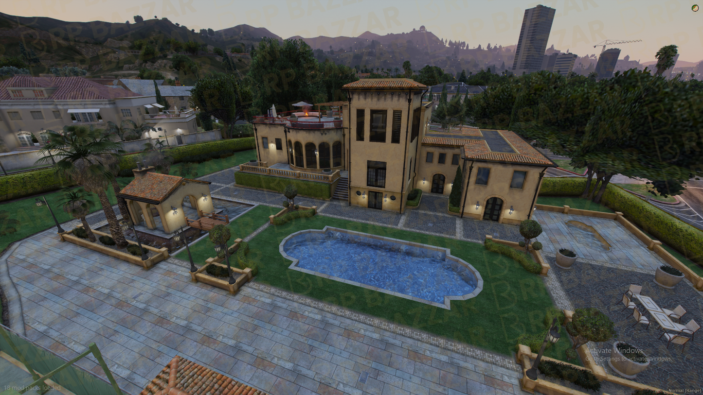 Electric House FiveM MLO — GTA RP Interior — ESX QB QBOX — RPBazzar