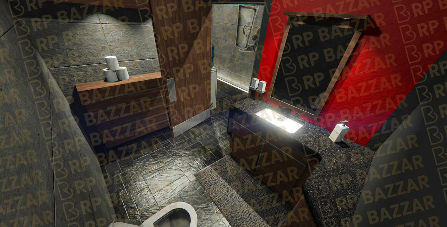 Gritty Burger Bar FiveM MLO — GTA RP Interior — ESX QB QBOX — RPBazzar