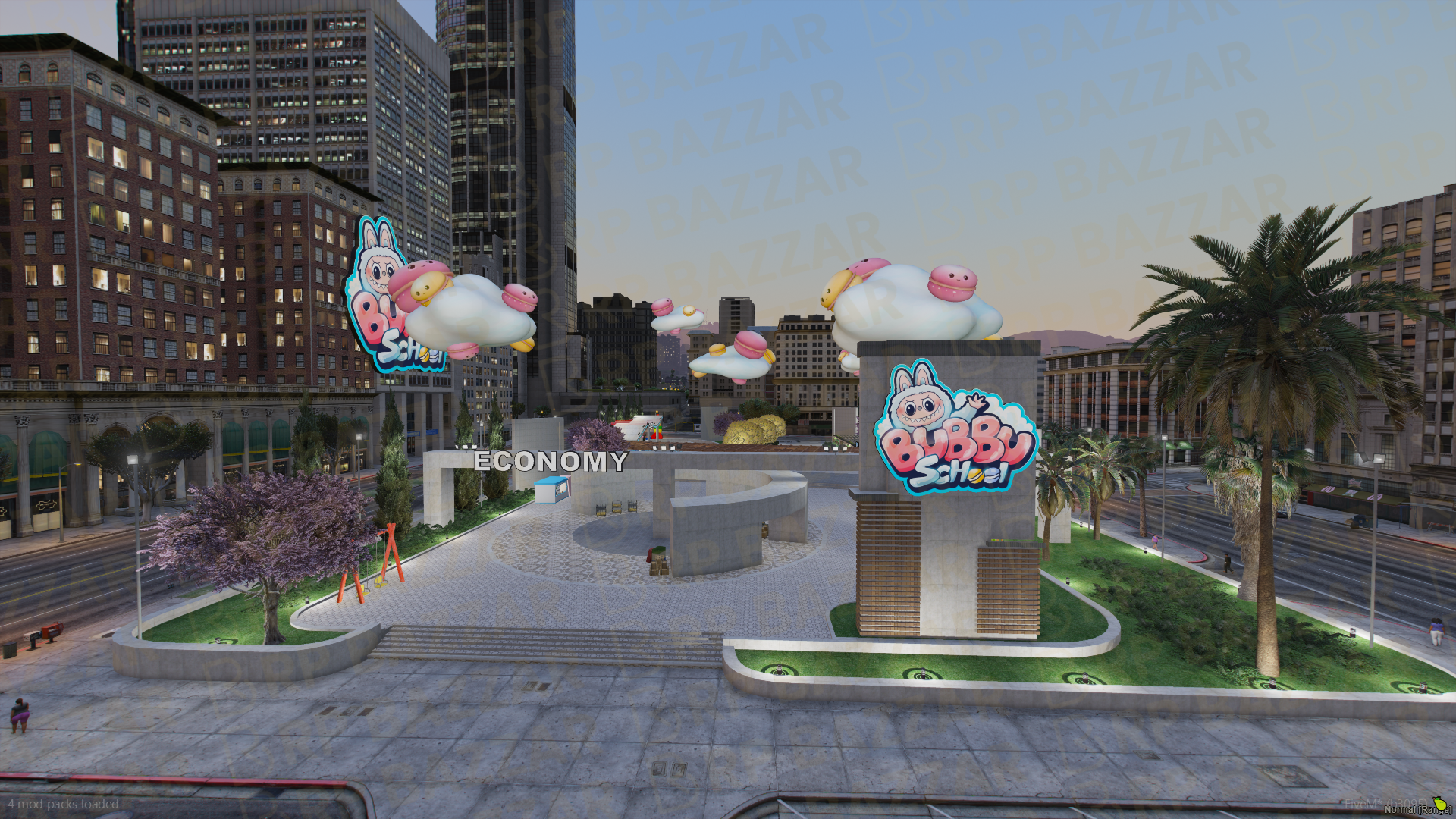 Central Legion Square FiveM MLO — GTA RP Interior — ESX QB QBOX — RPBazzar