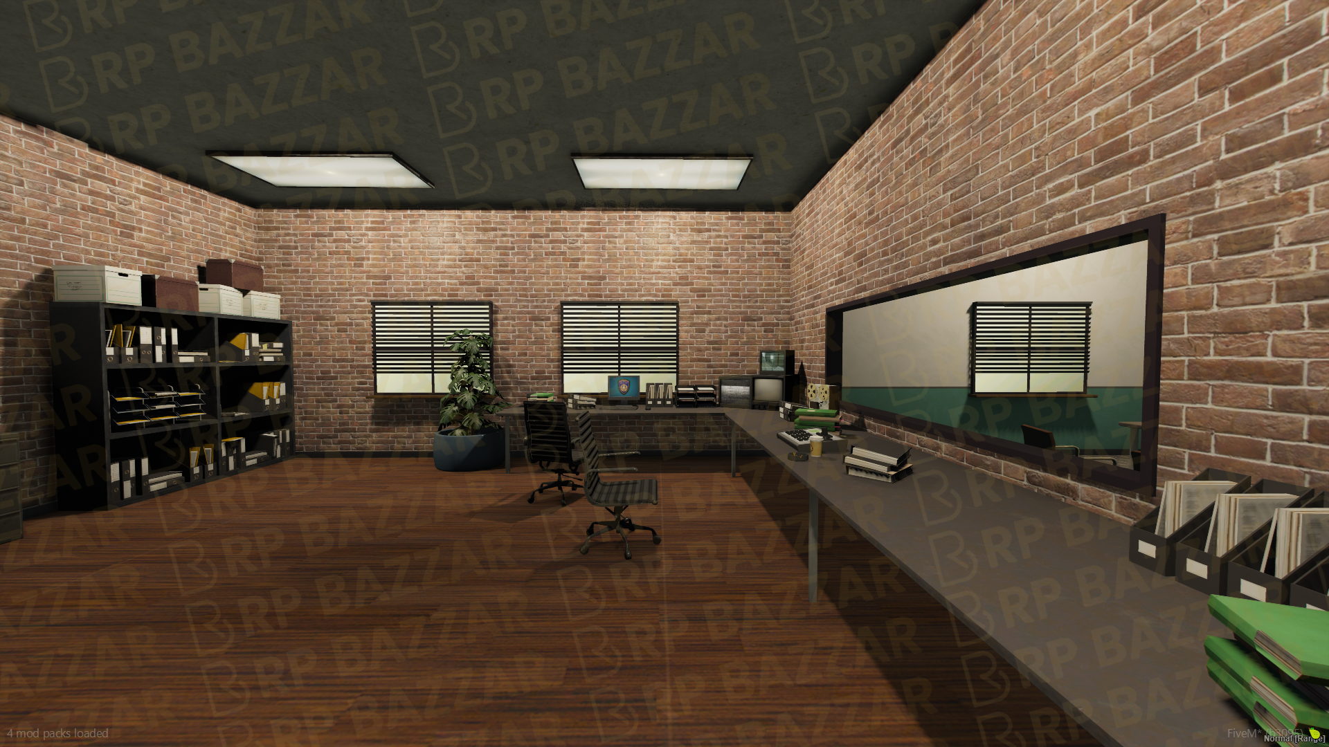 Downtown Police Station FiveM MLO — GTA RP Interior — ESX QB QBOX — RPBazzar