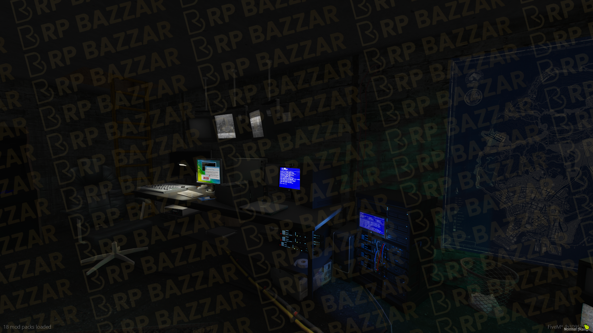 Circuit Electronic Store FiveM MLO — GTA RP Interior — ESX QB QBOX — RPBazzar
