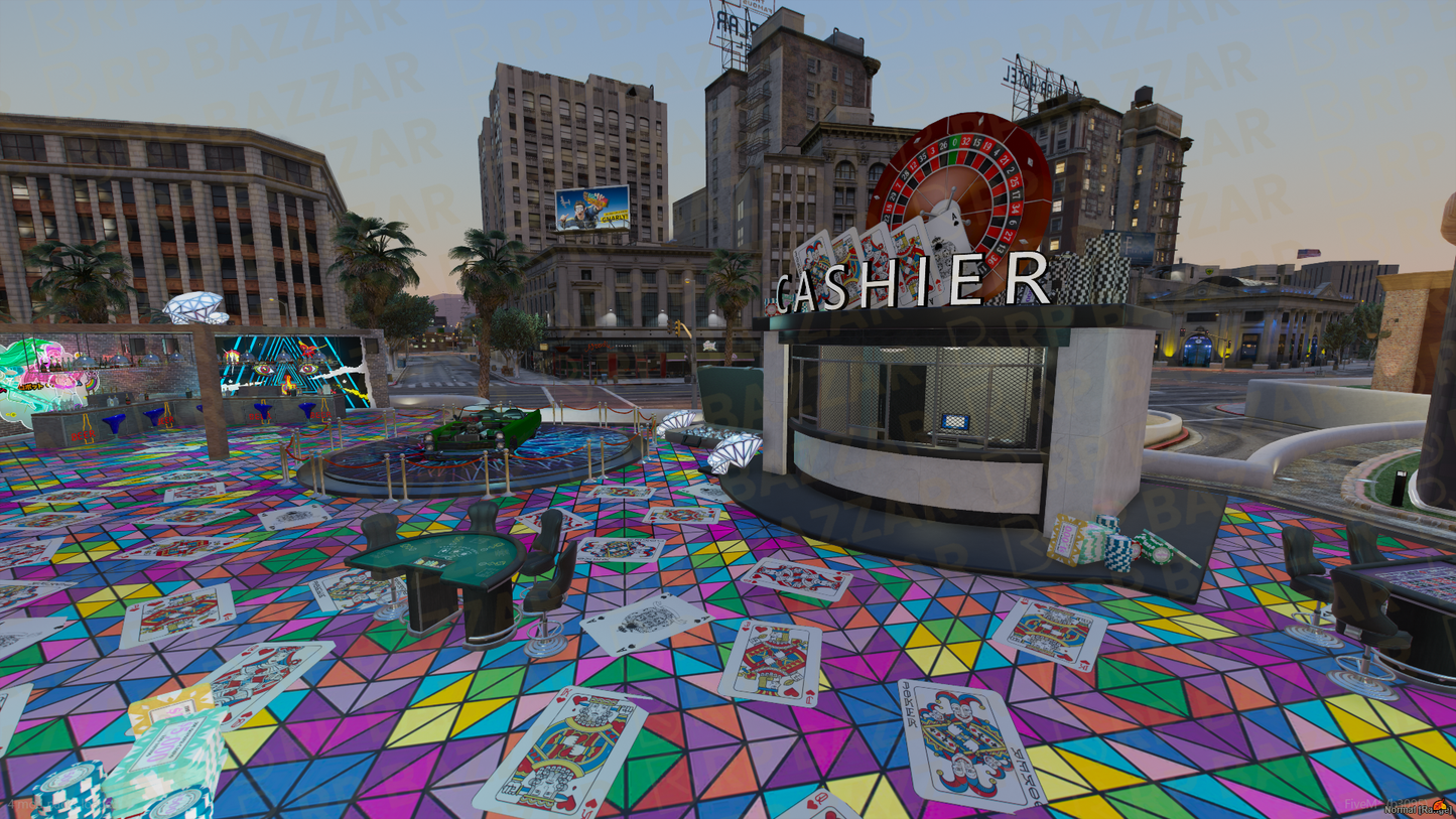 Metro Legion Square FiveM MLO — GTA RP Interior — ESX QB QBOX — RPBazzar