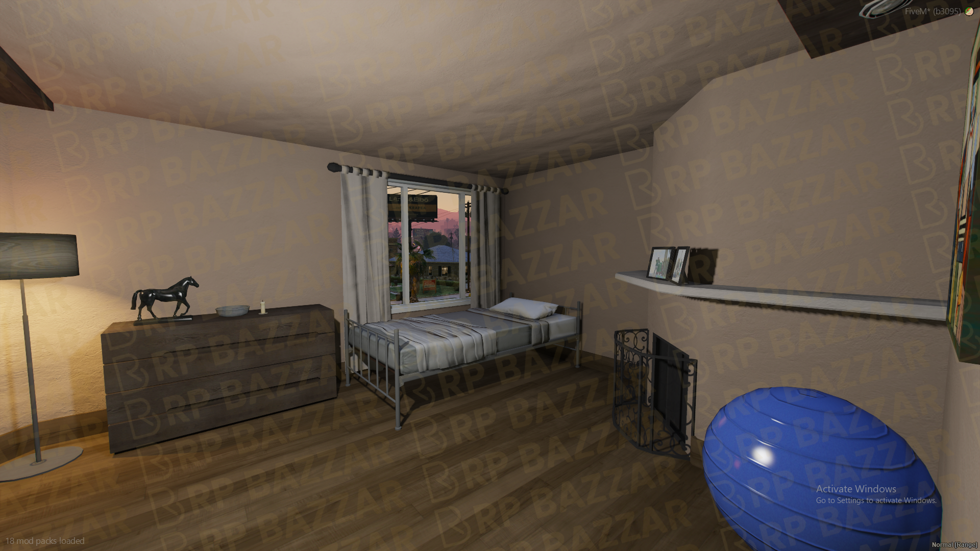 Neon House FiveM MLO — GTA RP Interior — ESX QB QBOX — RPBazzar
