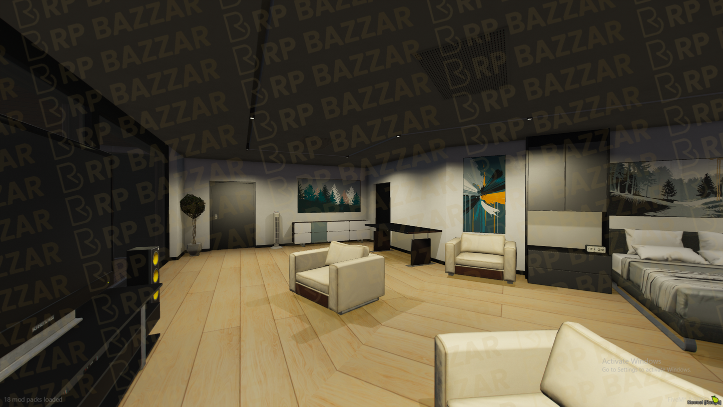 Beachside House FiveM MLO — GTA RP Interior — ESX QB QBOX — RPBazzar