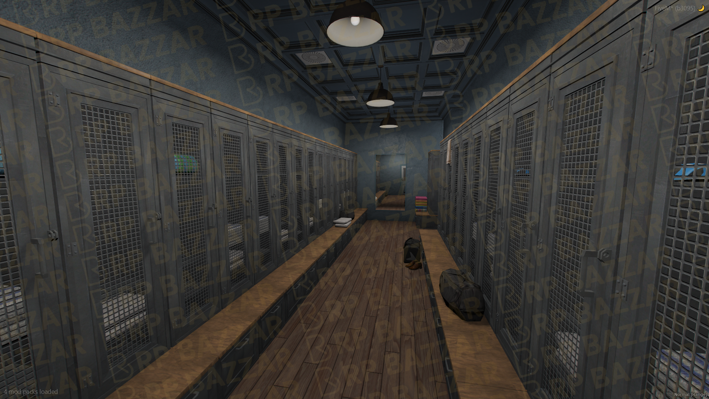 Command Police Station FiveM MLO — GTA RP Interior — ESX QB QBOX — RPBazzar