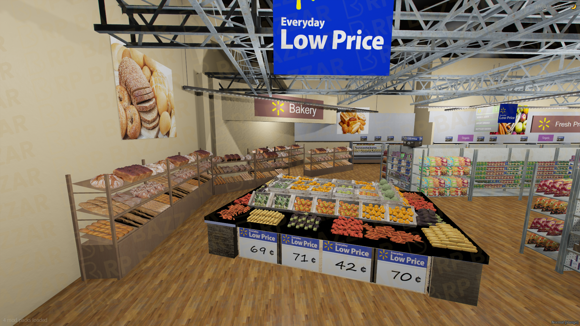 Luxury Shopping Mall FiveM MLO — GTA RP Interior — ESX QB QBOX — RPBazzar
