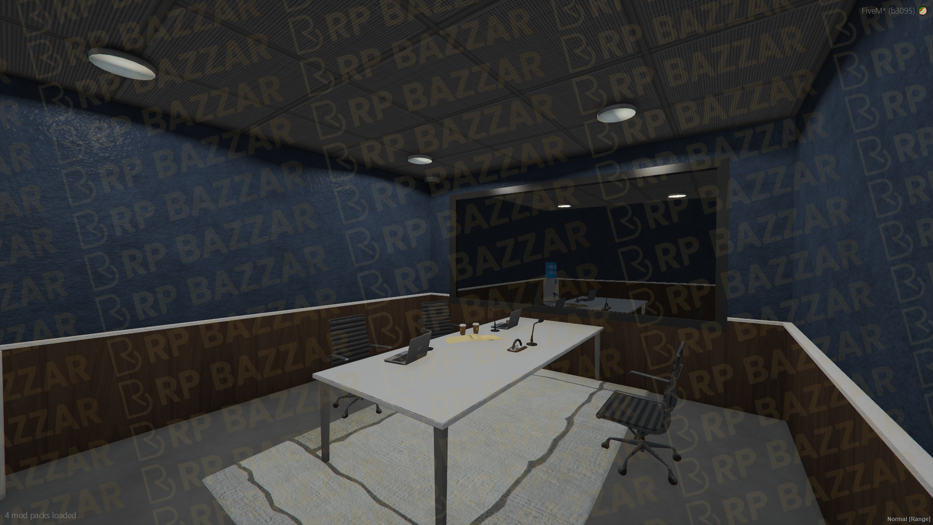 Urban Police Station FiveM MLO — GTA RP Interior — ESX QB QBOX — RPBazzar