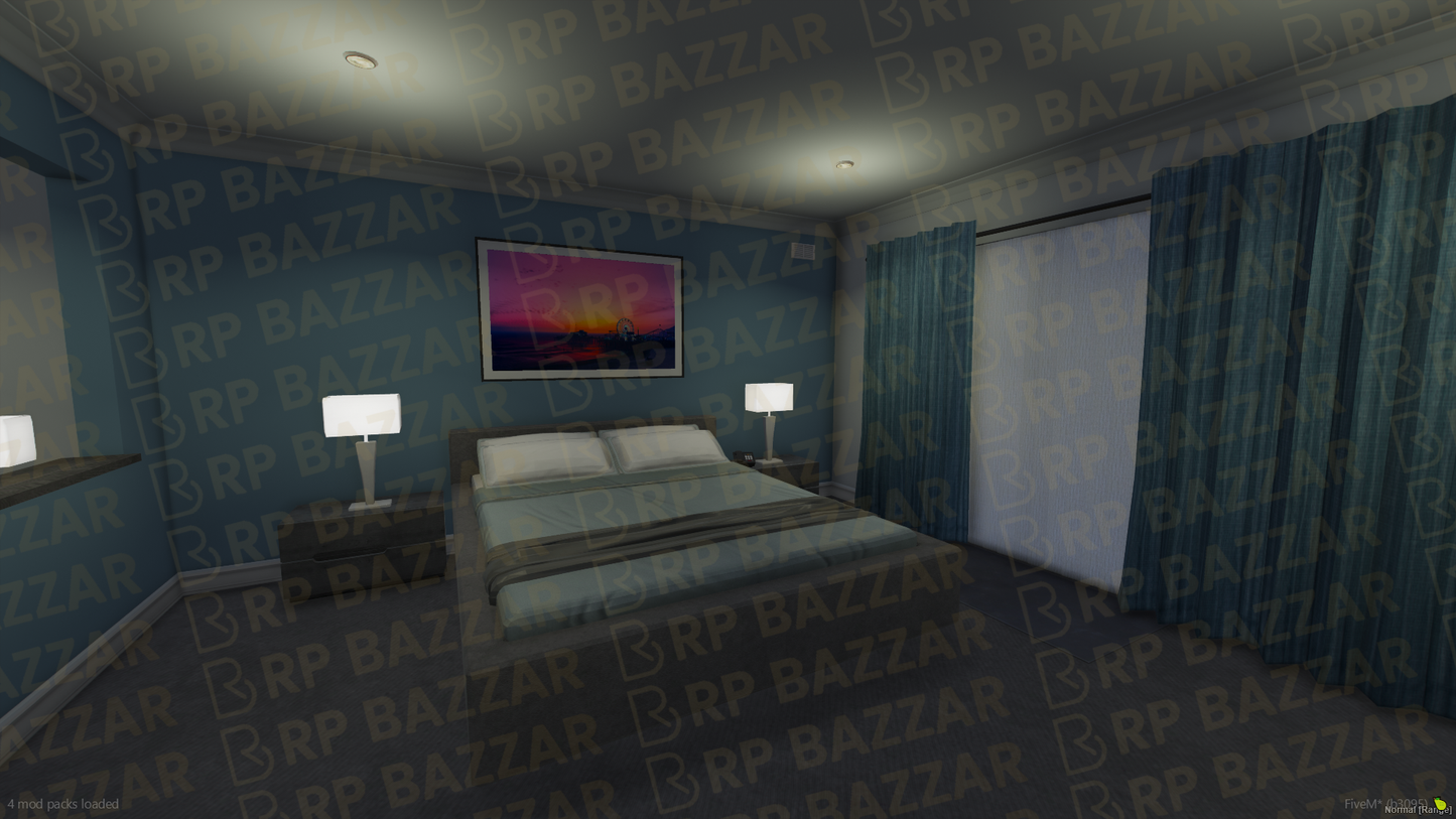 Suburban Housing Shell FiveM MLO — GTA RP Interior — ESX QB QBOX — RPBazzar
