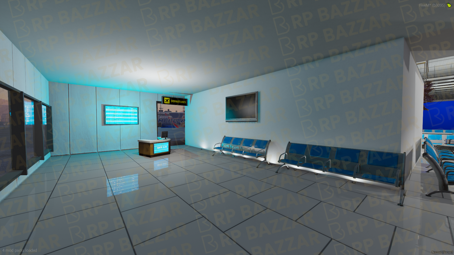 Coastal Airport FiveM MLO — GTA RP Interior — ESX QB QBOX — RPBazzar