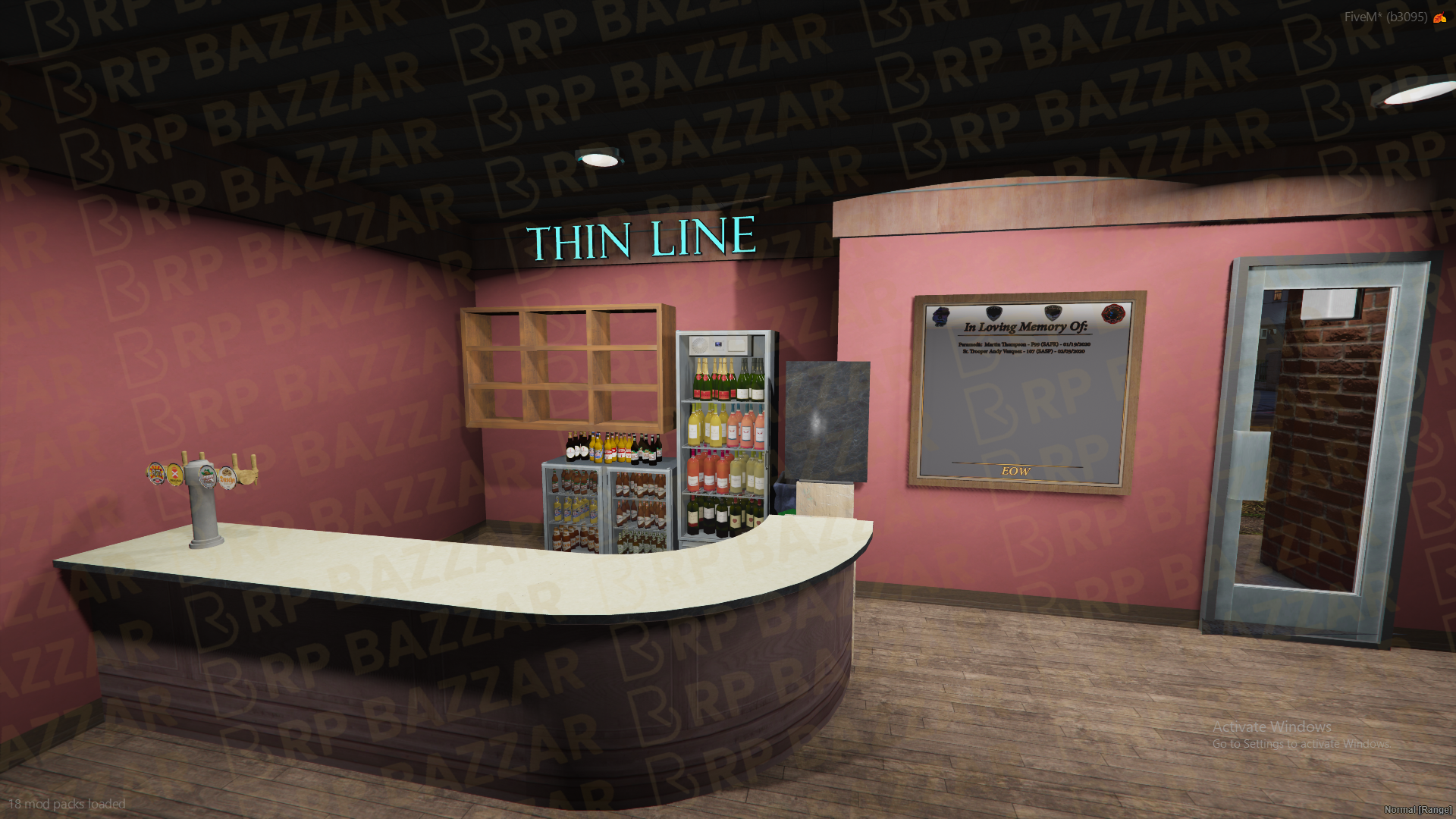 Highway Police Station FiveM MLO — GTA RP Interior — ESX QB QBOX — RPBazzar
