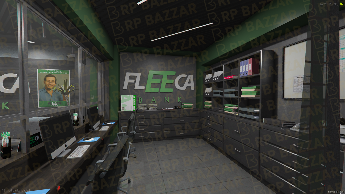 Metro Bank FiveM MLO — GTA RP Interior — ESX QB QBOX — RPBazzar