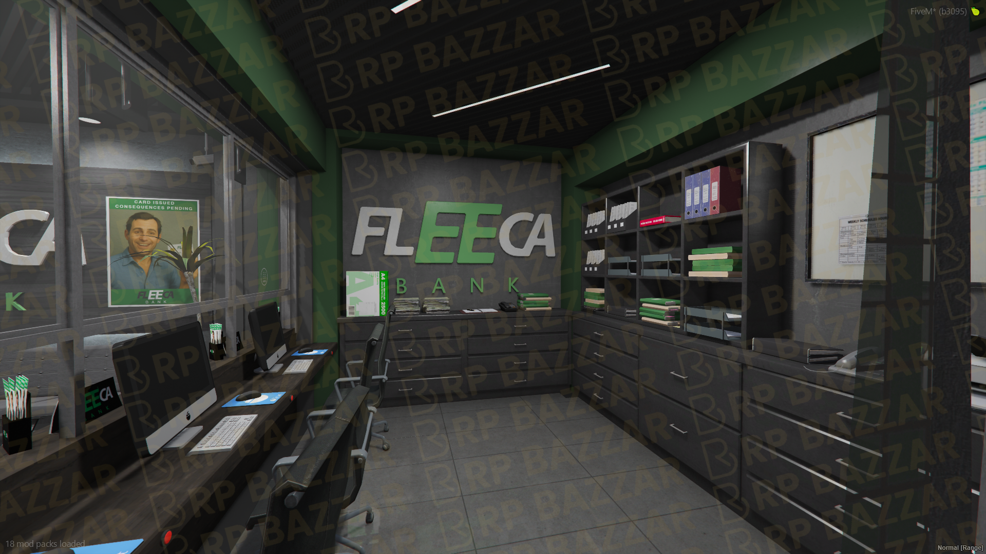 Metro Bank FiveM MLO — GTA RP Interior — ESX QB QBOX — RPBazzar
