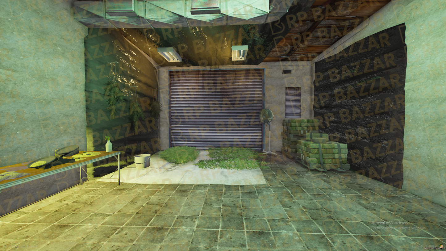 Crude Drug Lab FiveM MLO — GTA RP Interior — ESX QB QBOX — RPBazzar