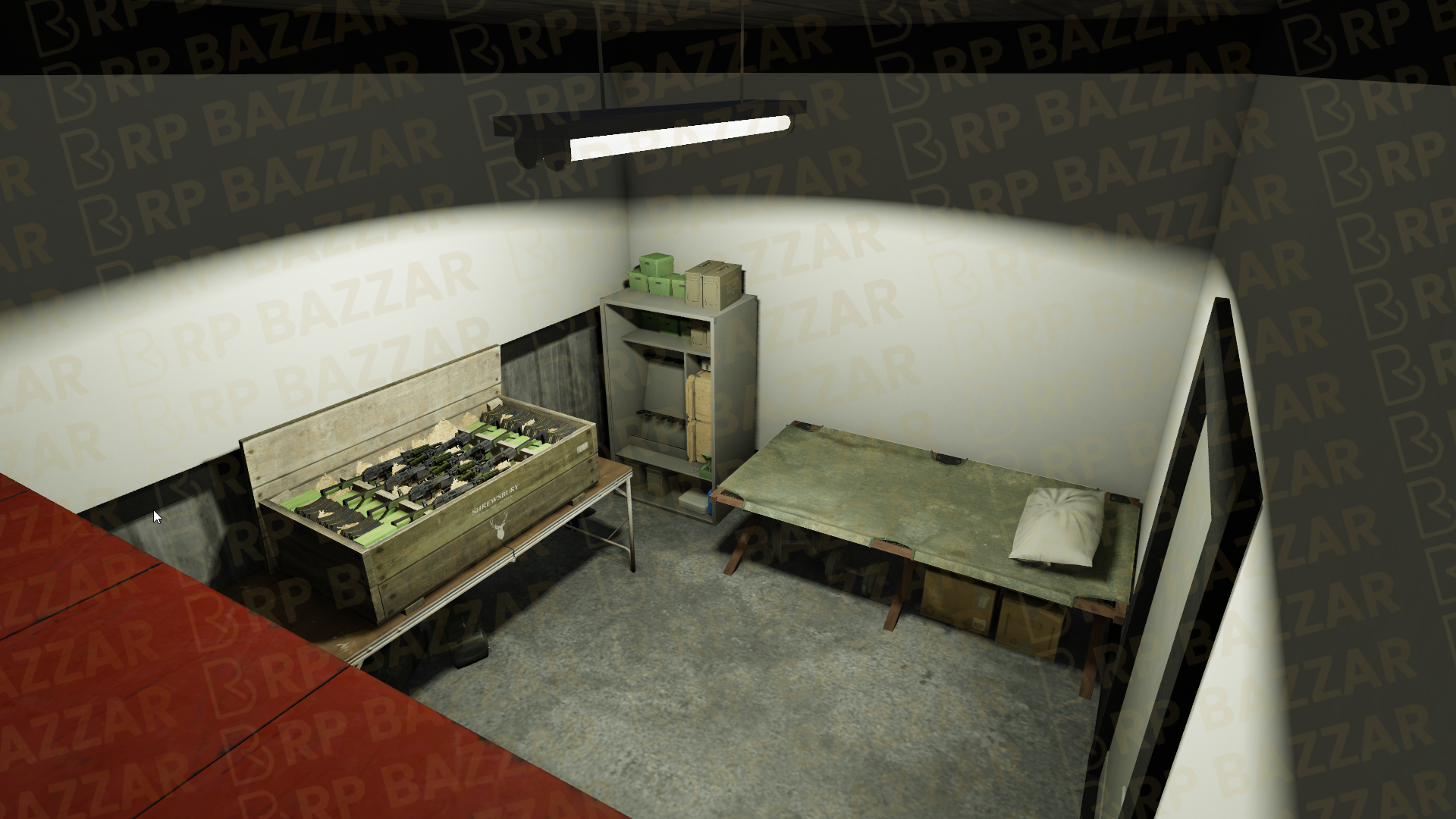 Outlaw Gang Garage FiveM MLO — GTA RP Interior — ESX QB QBOX — RPBazzar