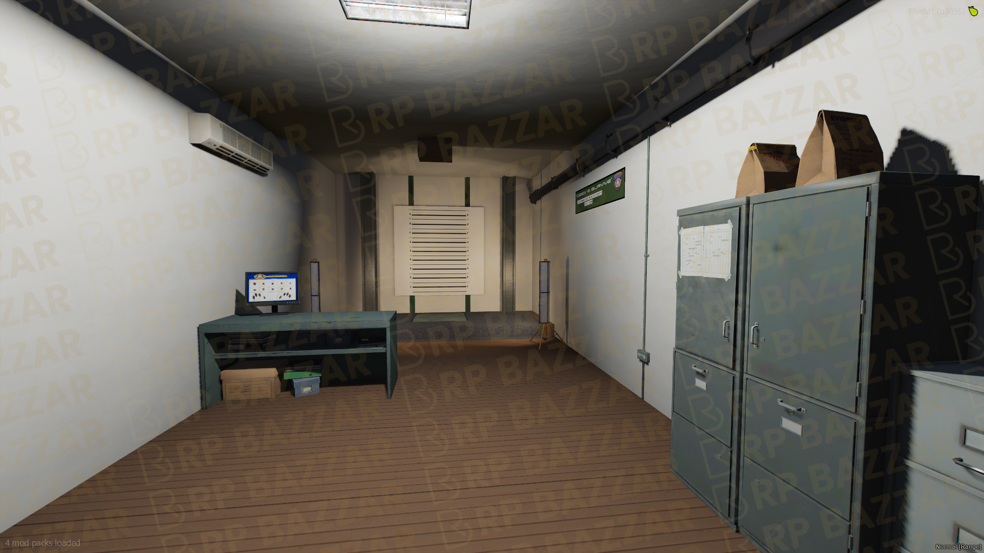 Riverside Police Station FiveM MLO — GTA RP Interior — ESX QB QBOX — RPBazzar