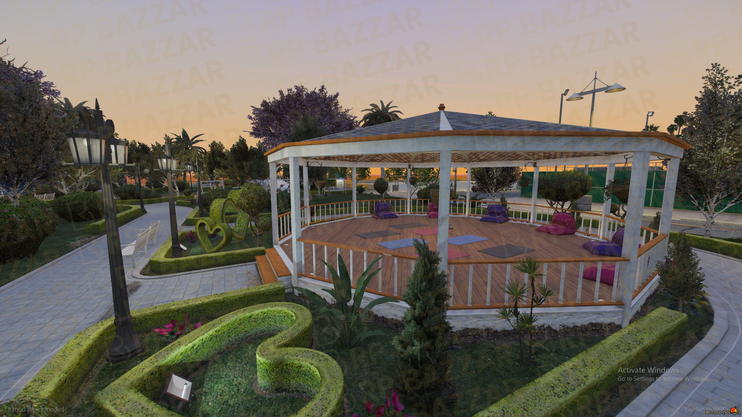 Vibrant Beach Sided Area FiveM MLO — GTA RP Interior — ESX QB QBOX — RPBazzar
