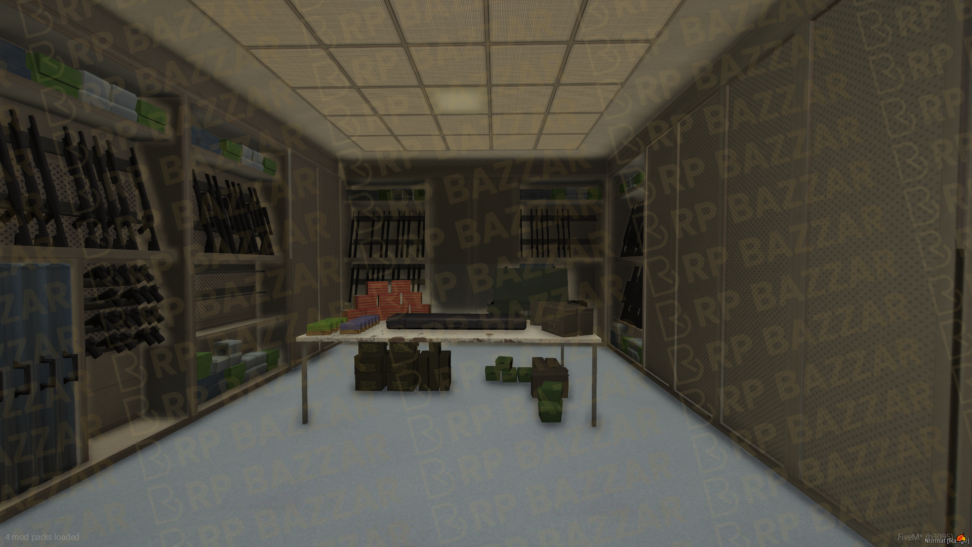 Fortified Police Station FiveM MLO — GTA RP Interior — ESX QB QBOX — RPBazzar