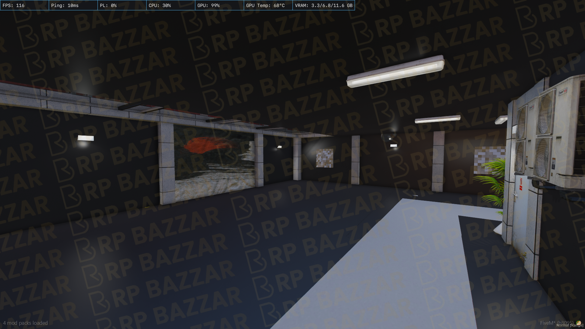 Garage Vehicle Shop FiveM MLO — GTA RP Interior — ESX QB QBOX — RPBazzar