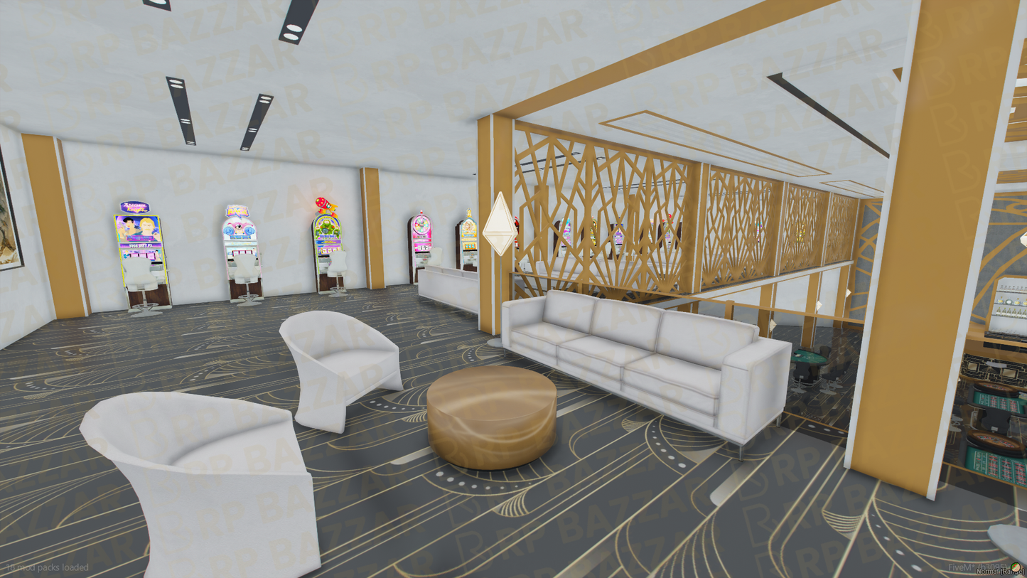Royal Casino FiveM MLO — GTA RP Interior — ESX QB QBOX — RPBazzar