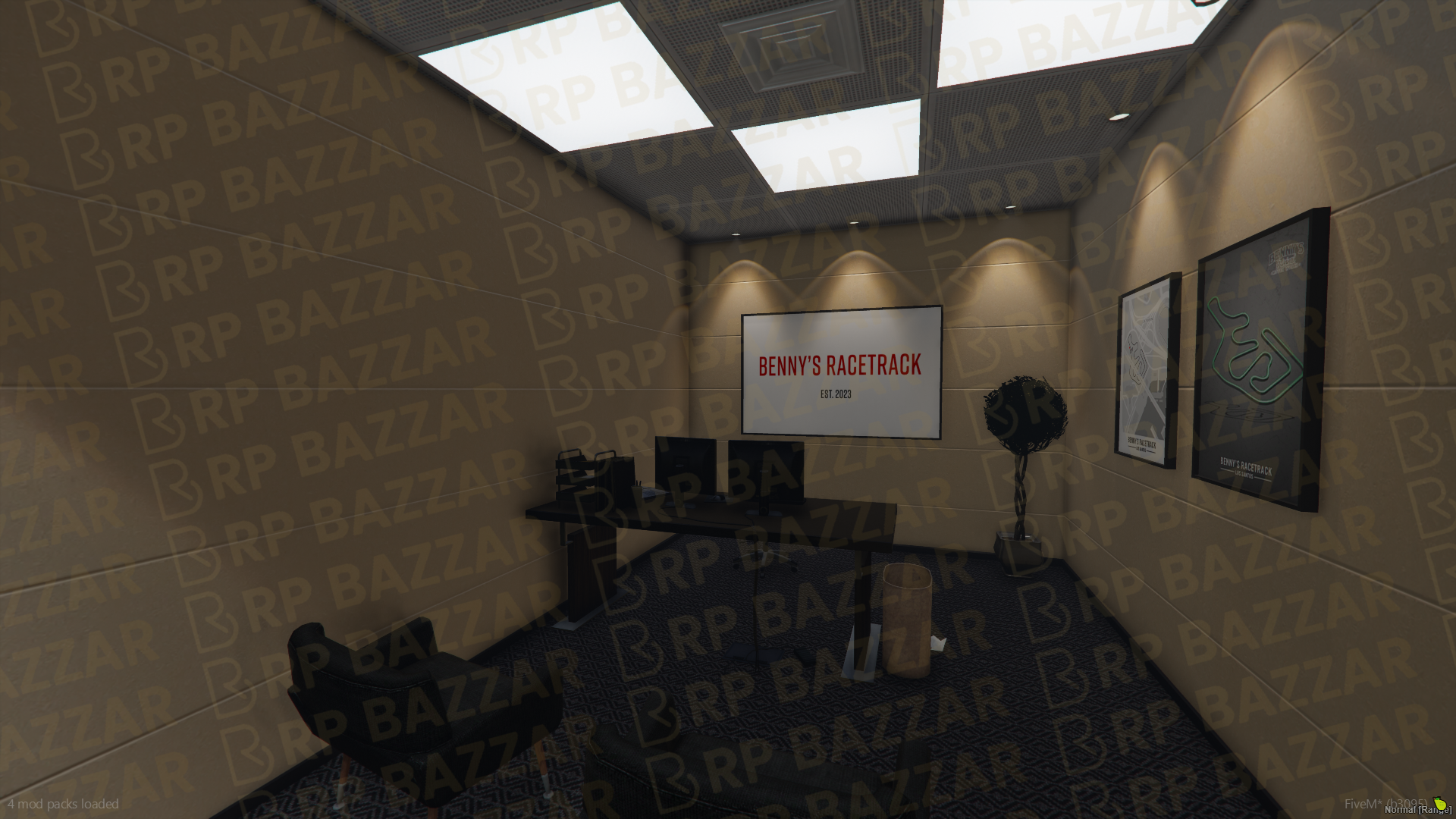 Pro Race Track FiveM MLO — GTA RP Interior — ESX QB QBOX — RPBazzar