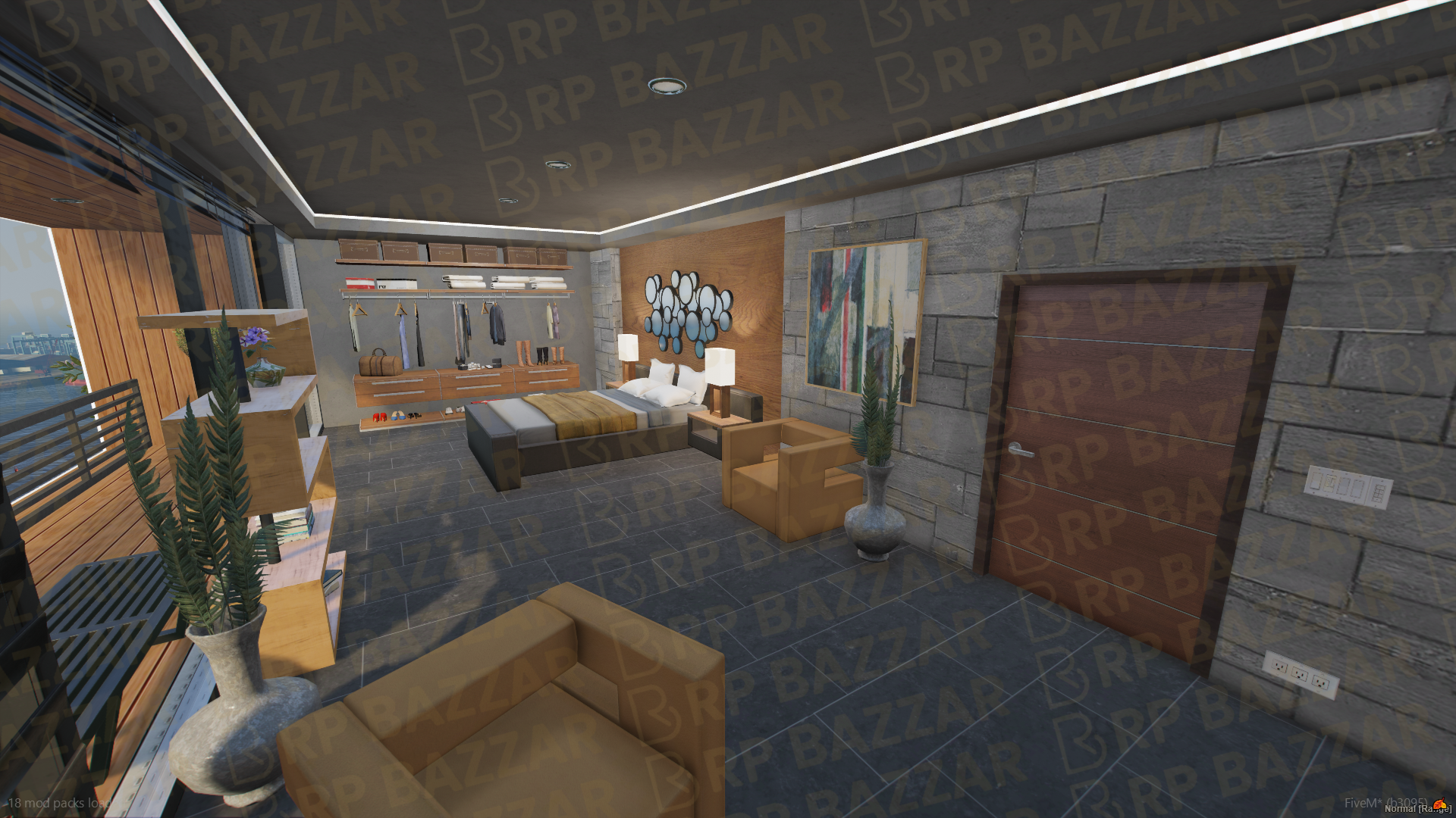 Opulent Mansion FiveM MLO — GTA RP Interior — ESX QB QBOX — RPBazzar