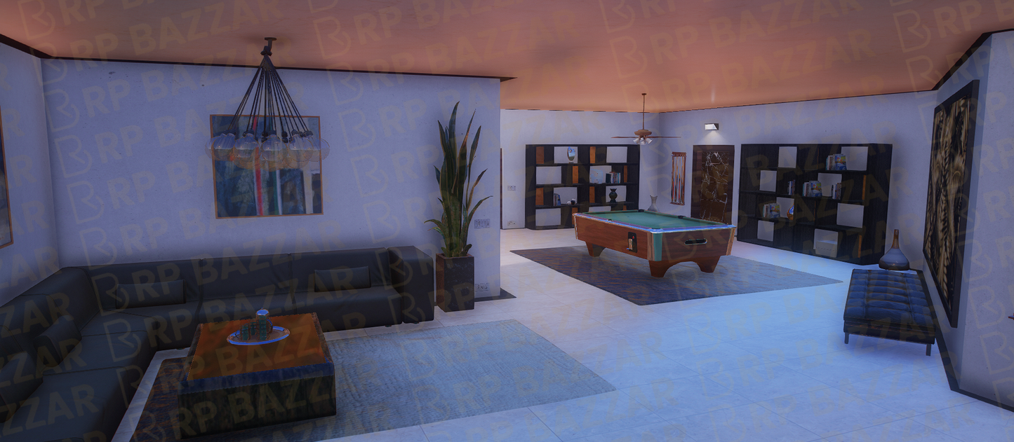 Elite Mansion FiveM MLO — GTA RP Interior — ESX QB QBOX — RPBazzar