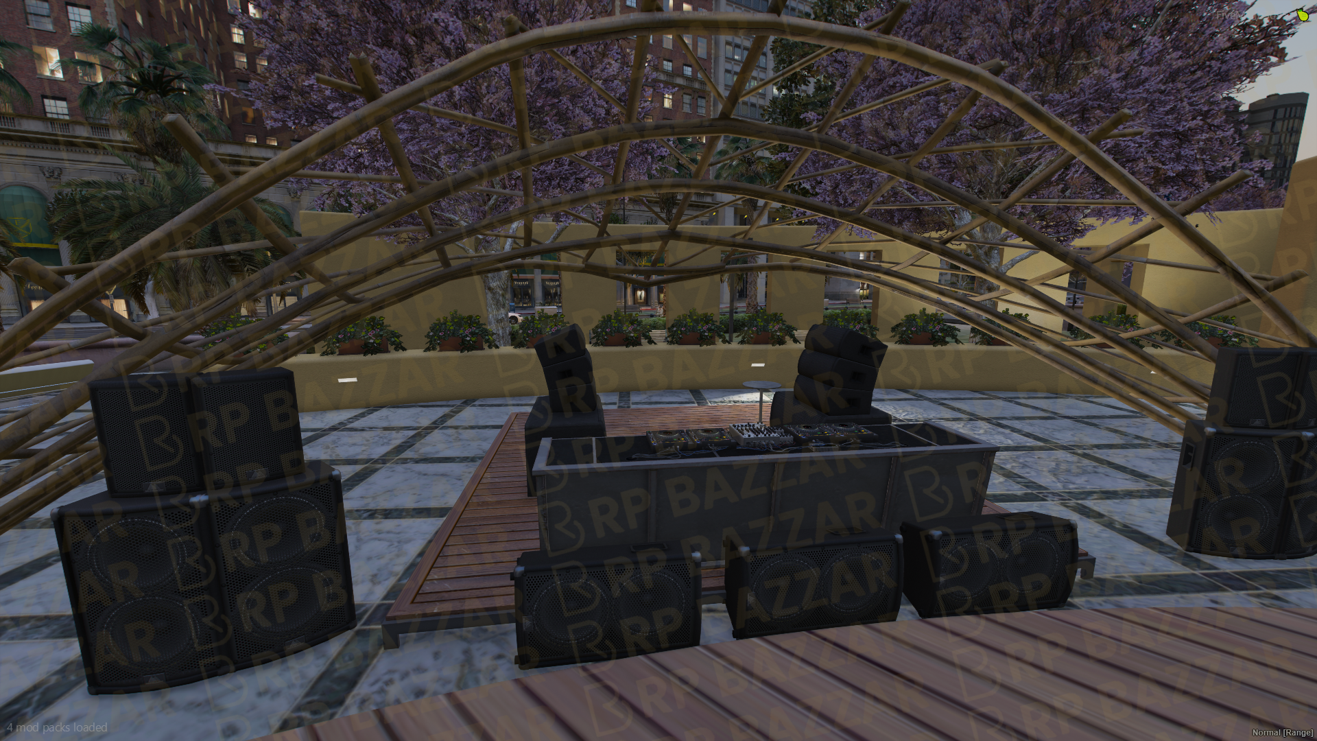Bustling Legion Square FiveM MLO — GTA RP Interior — ESX QB QBOX — RPBazzar