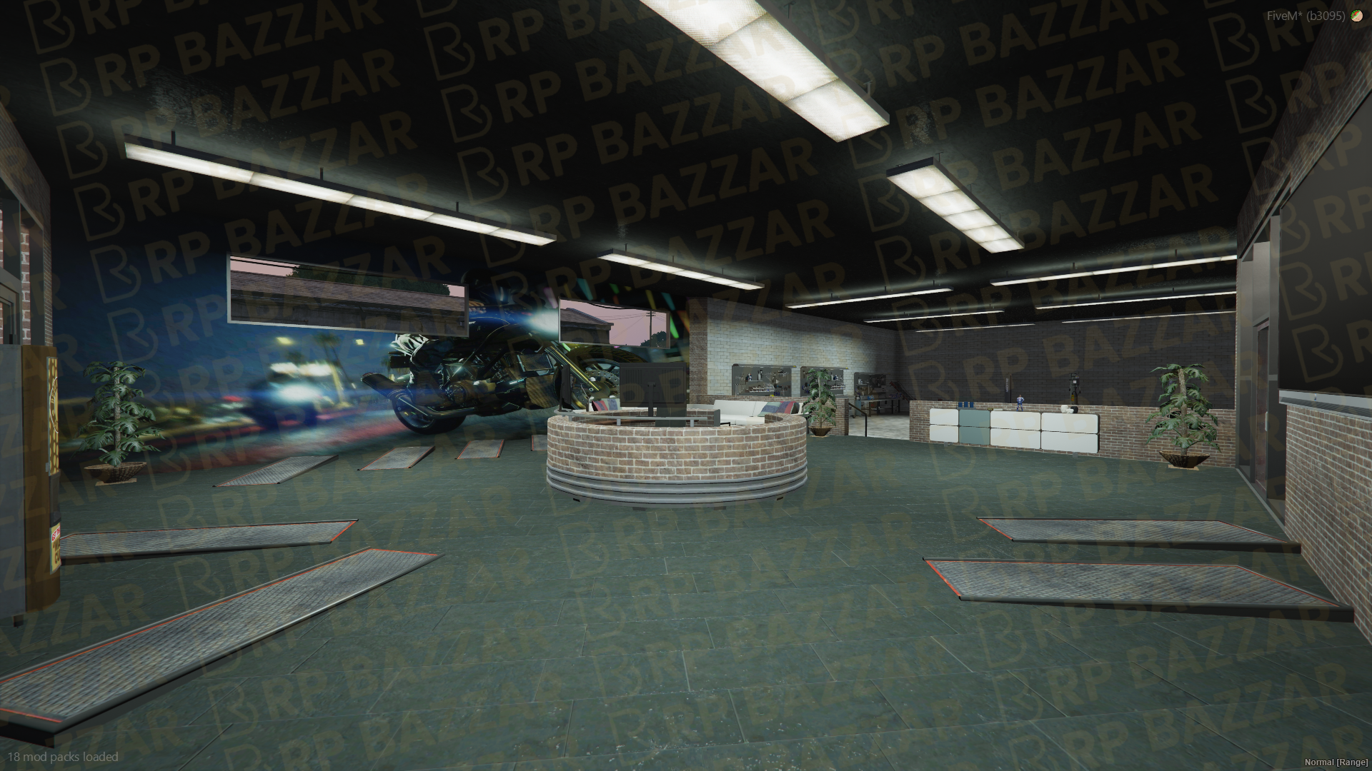 Premium Vehicle Shop FiveM MLO — GTA RP Interior — ESX QB QBOX — RPBazzar