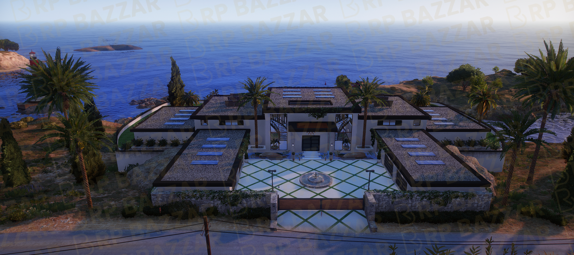 Elite Mansion FiveM MLO — GTA RP Interior — ESX QB QBOX — RPBazzar