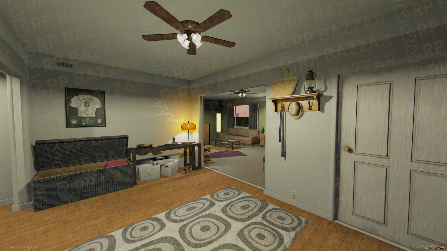 Sleek House FiveM MLO — GTA RP Interior — ESX QB QBOX — RPBazzar